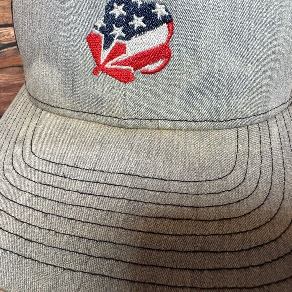 Nexgen USA Cotton Boll Logo Hat SnapBack Adjustable Cap Patriotic Agriculture - Picture 5 of 10
